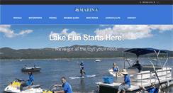 Desktop Screenshot of bigbearmarina.com